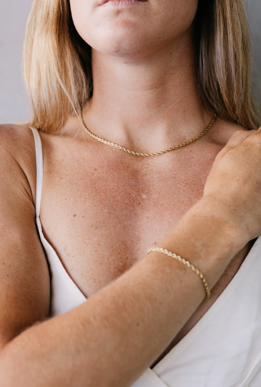 Golden Rope Necklace