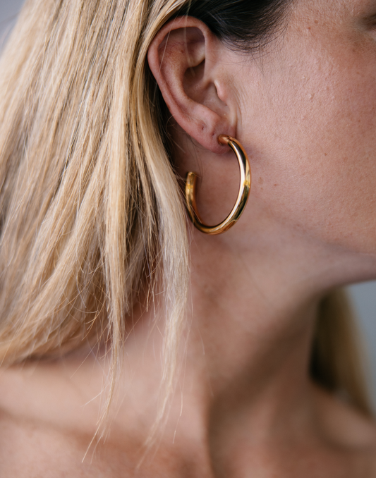 Bold Hoops Gold