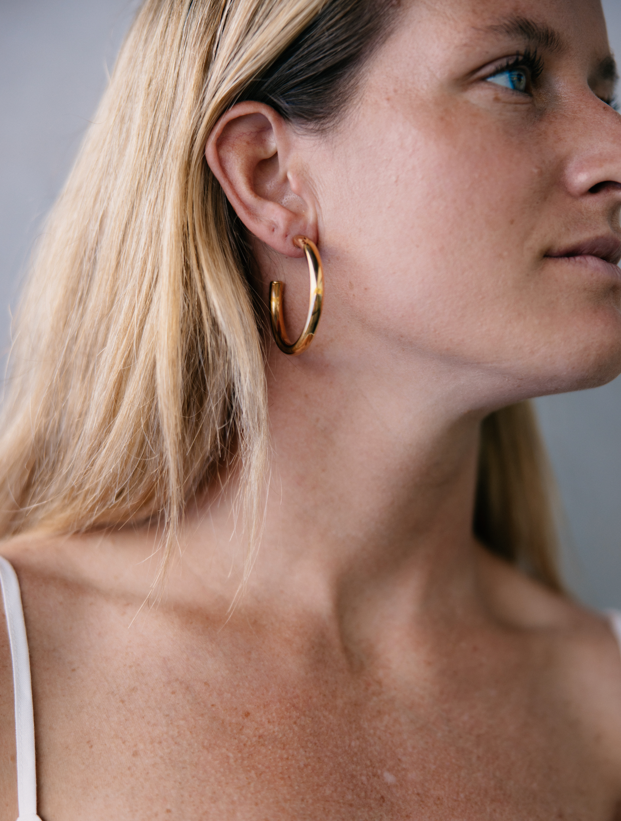 Bold Hoops Gold