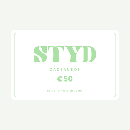 Stick To Your Dreams cadeaubon